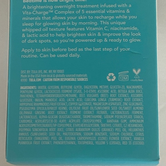 TULA Skincare Bedtime Bright Treatment - Picture 3 of 6